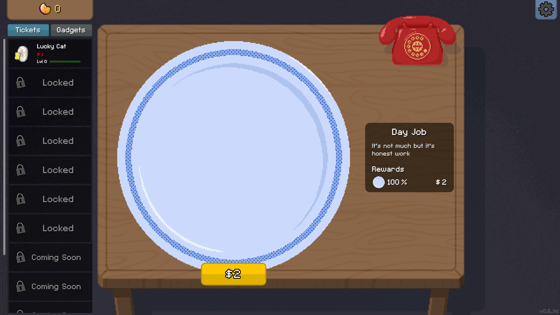 Early Game Sink Action